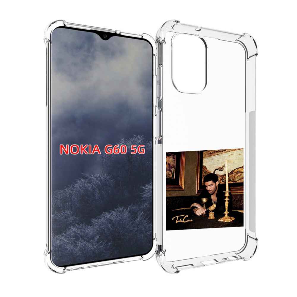 

Чехол MyPads Drake - Take Care для Nokia G60 5G, Прозрачный, Tocco