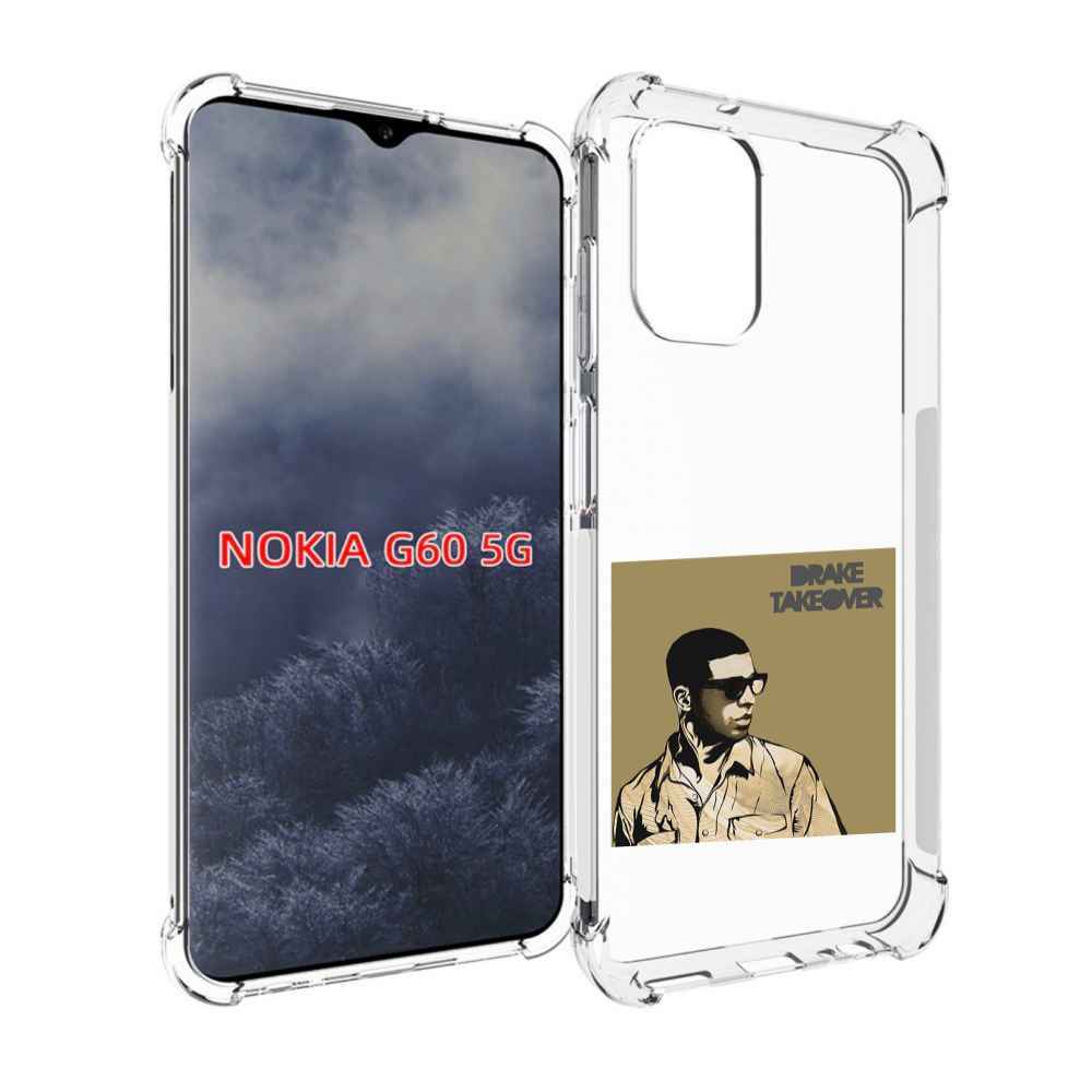 

Чехол MyPads Drake - Takeover для Nokia G60 5G, Прозрачный, Tocco