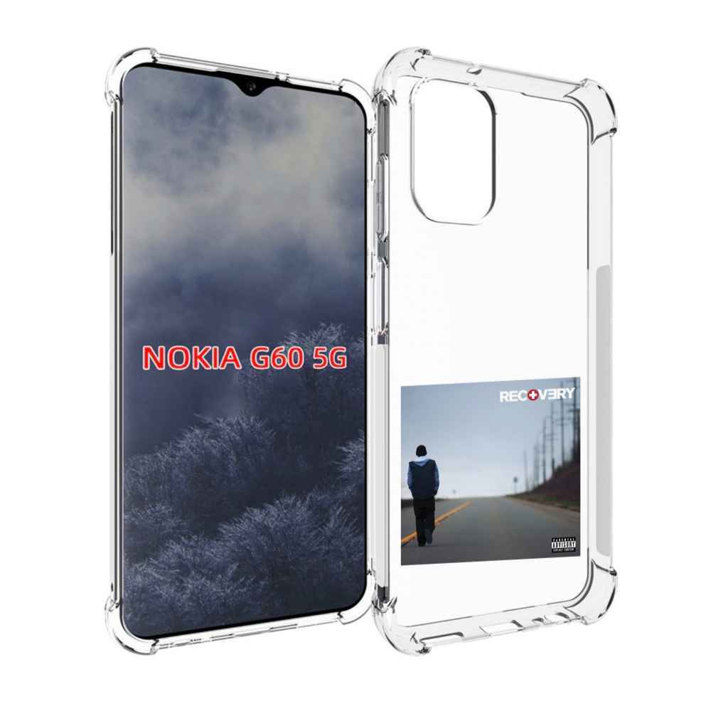 

Чехол MyPads Eminem RECOVERY для Nokia G60 5G, Прозрачный, Tocco