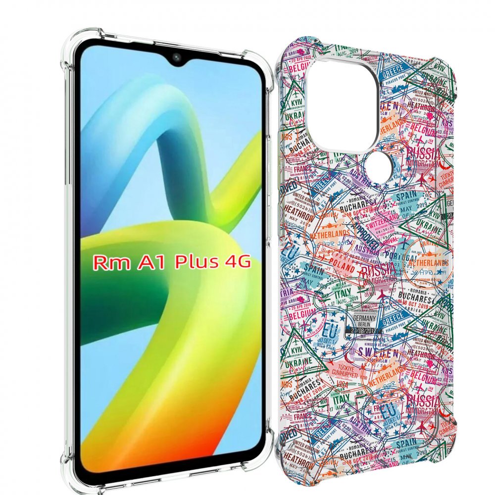 

Чехол MyPads загранчехол для Xiaomi Redmi A1 Plus +, Прозрачный, Tocco