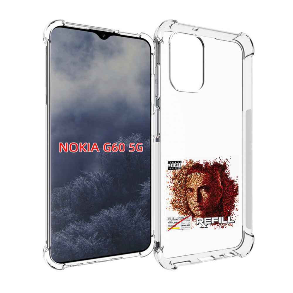 

Чехол MyPads Eminem RELAPSE, REFILL для Nokia G60 5G, Прозрачный, Tocco