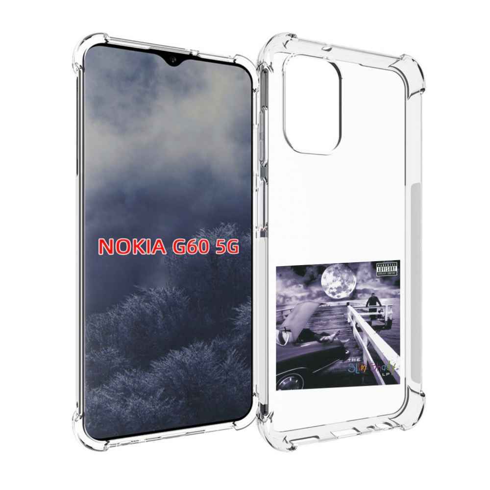

Чехол MyPads Eminem THE SLIM SHADY LP для Nokia G60 5G, Прозрачный, Tocco