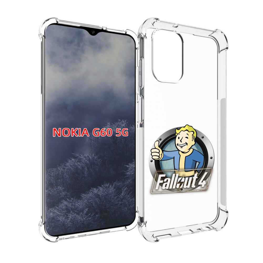 

Чехол MyPads Fallout-4 для Nokia G60 5G, Прозрачный, Tocco