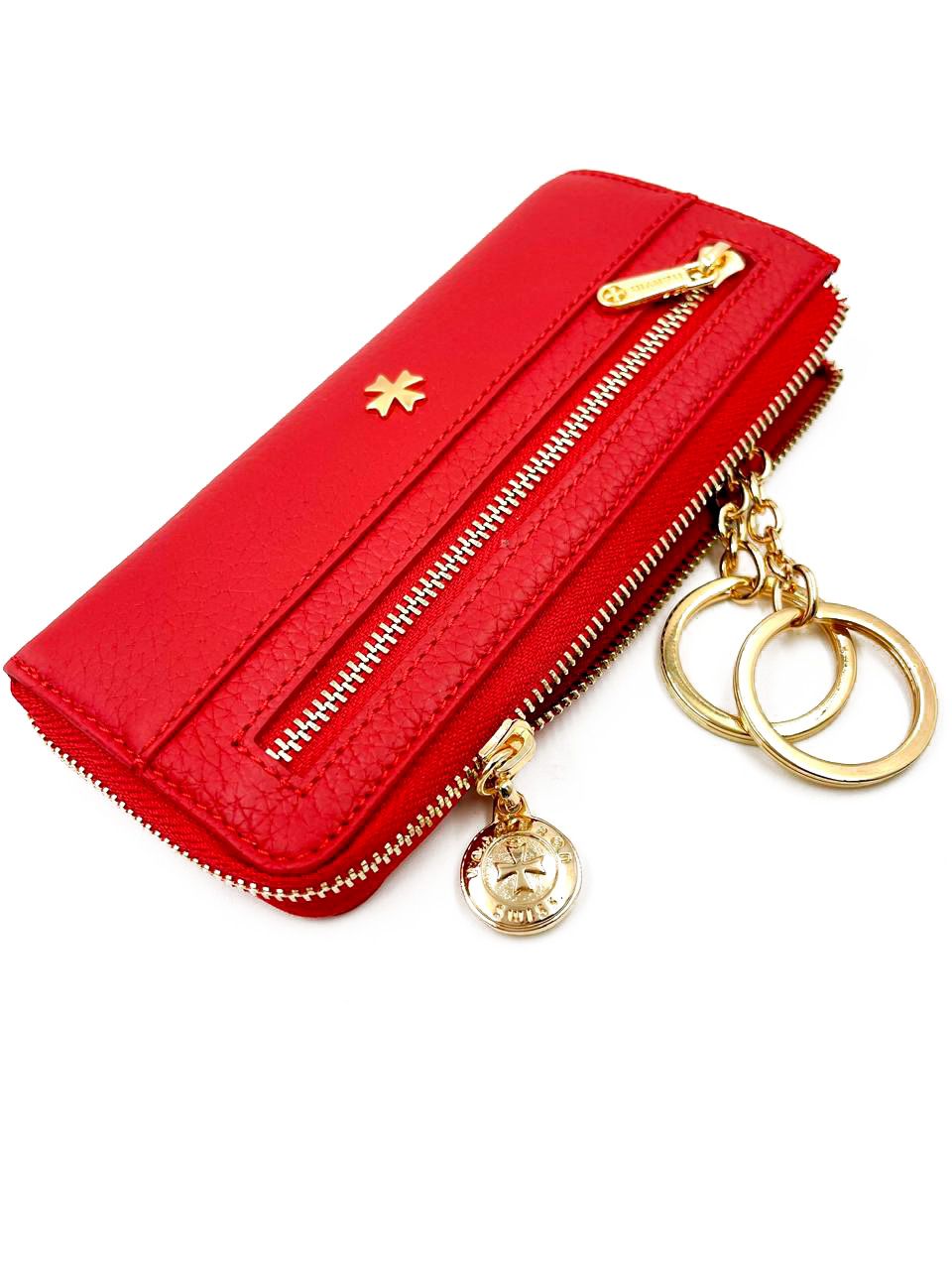 

Ключница женская Narvin 9279 polo red, Красный, 9279