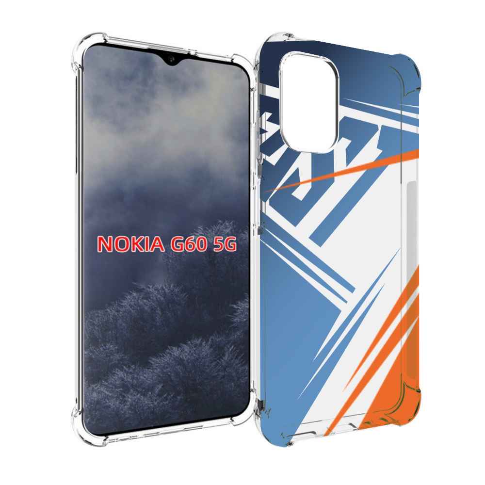 

Чехол MyPads Fast для Nokia G60 5G, Прозрачный, Tocco