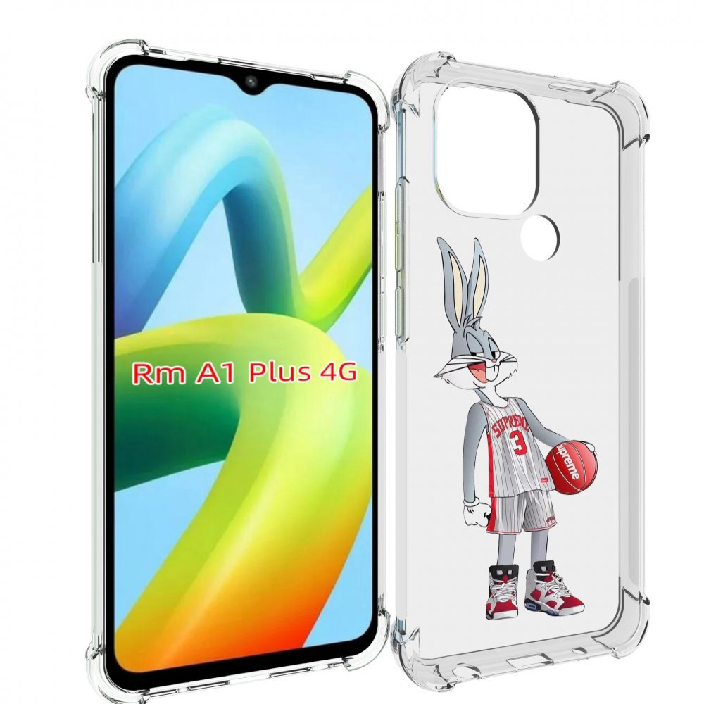 

Чехол MyPads заяц-баскетболист женский для Xiaomi Redmi A1 Plus +, Прозрачный, Tocco