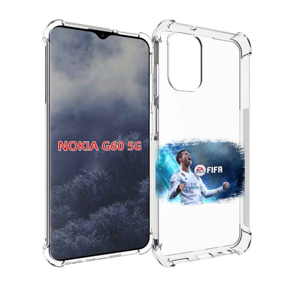 

Чехол MyPads FiFA логотип для Nokia G60 5G, Прозрачный, Tocco