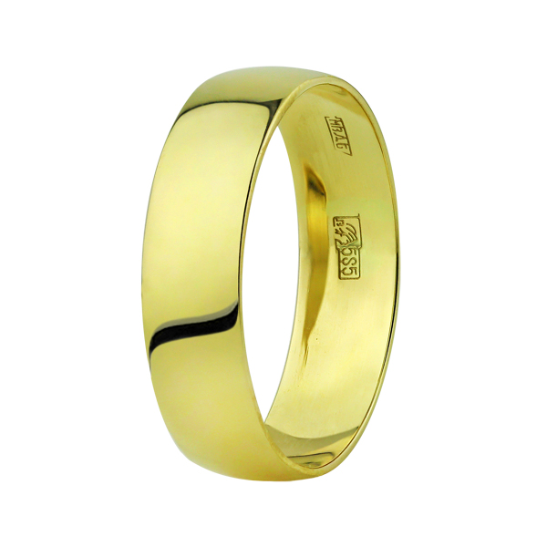 Кольцо из желтого золота р. 23 Юверос 125000-1-ж