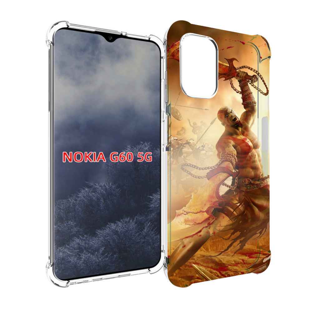 

Чехол MyPads God Of War III для Nokia G60 5G, Прозрачный, Tocco