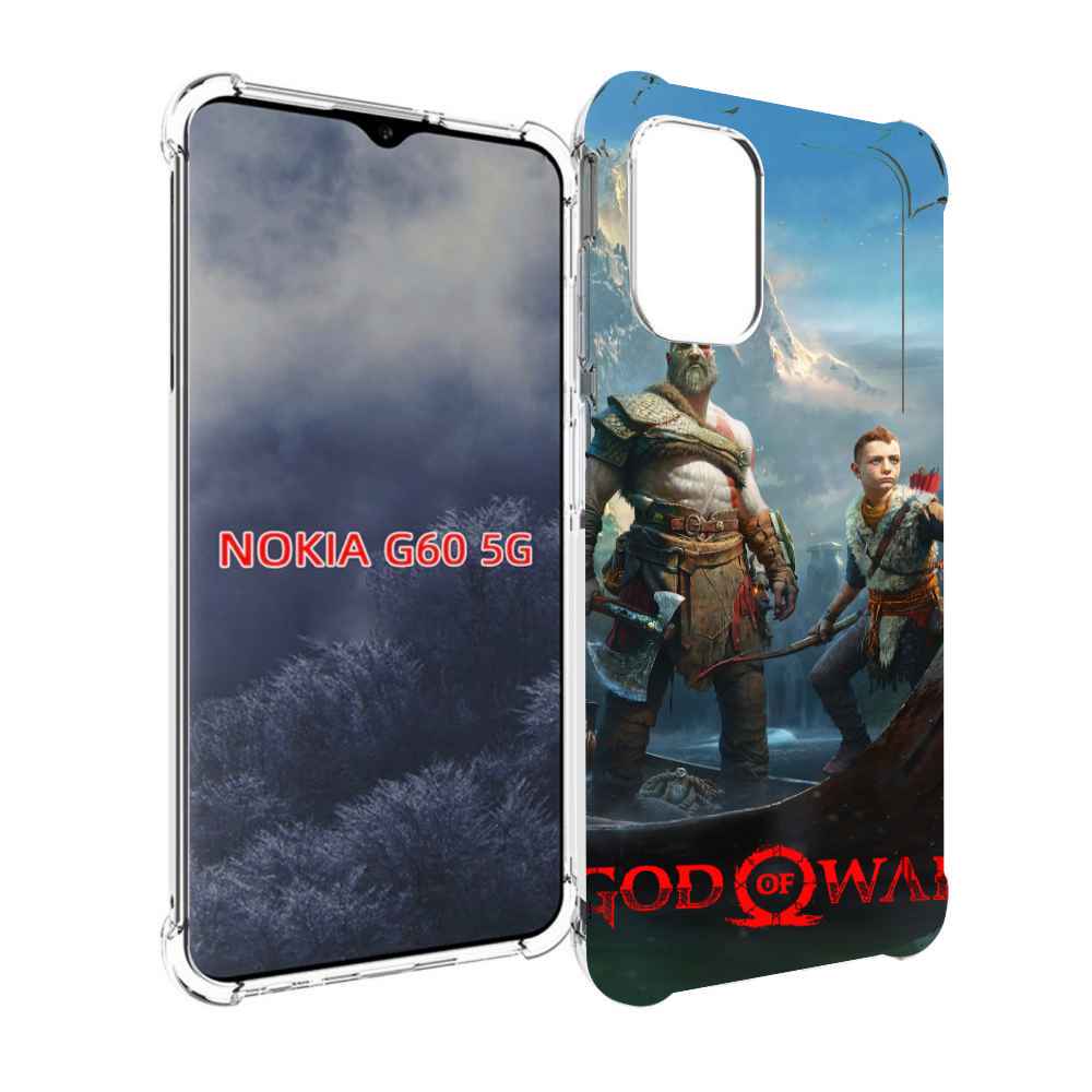 

Чехол MyPads God Of War Кратос Атрей для Nokia G60 5G, Прозрачный, Tocco