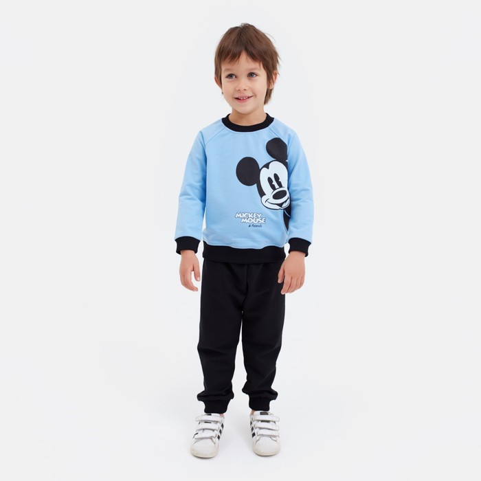 

Костюм детский Disney Р00000632, голубой, чёрный, 104, Микки Маус и друзья