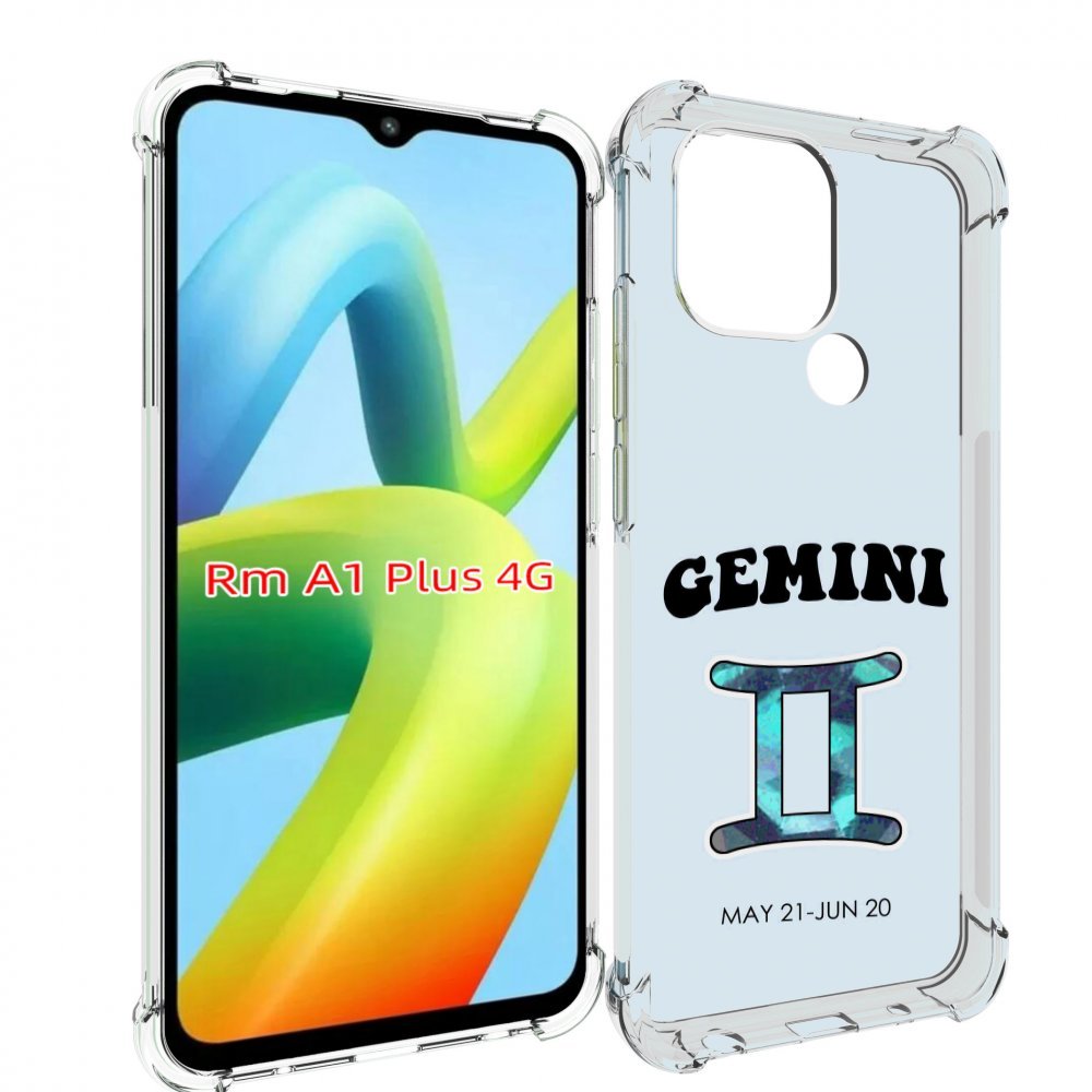 

Чехол MyPads знак зодиака близнецы 1 для Xiaomi Redmi A1 Plus +, Прозрачный, Tocco