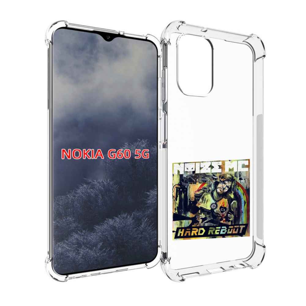 

Чехол MyPads Hard Reboot Noize MC для Nokia G60 5G, Прозрачный, Tocco