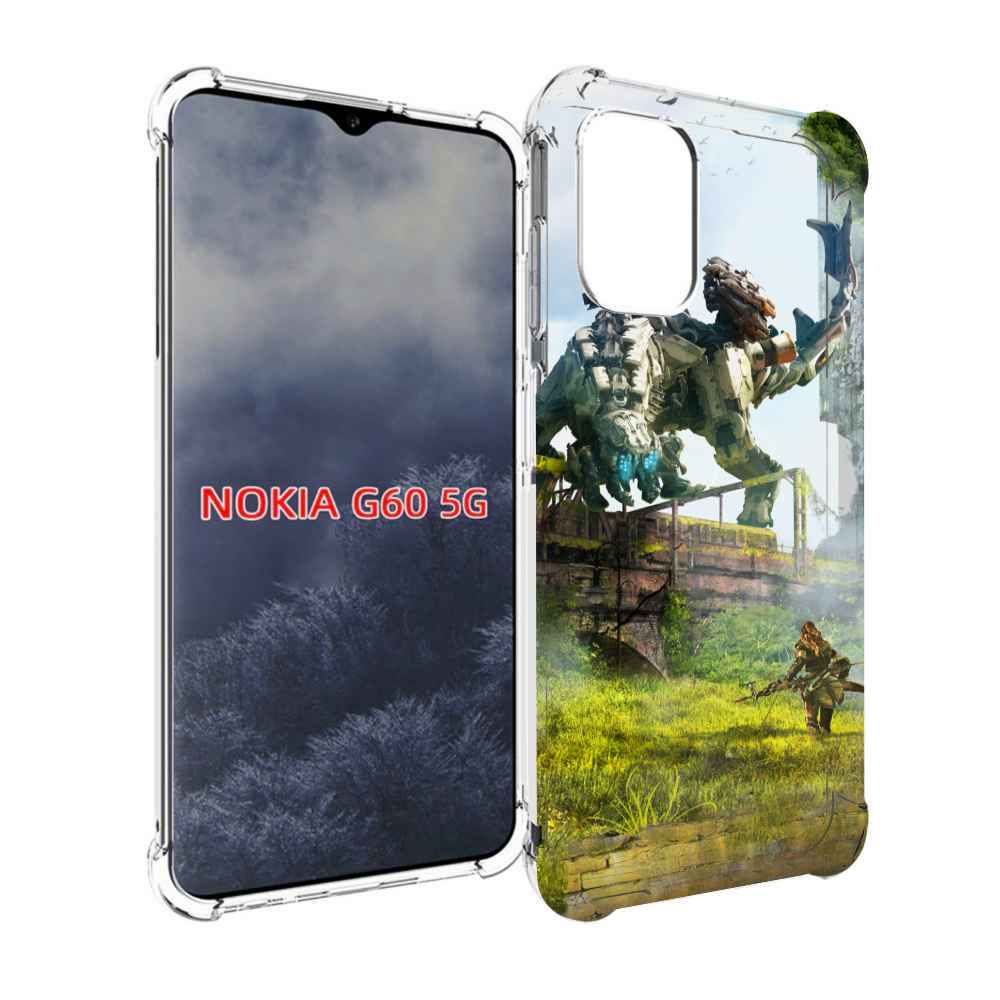 

Чехол MyPads Horizon Zero Dawn для Nokia G60 5G, Прозрачный, Tocco