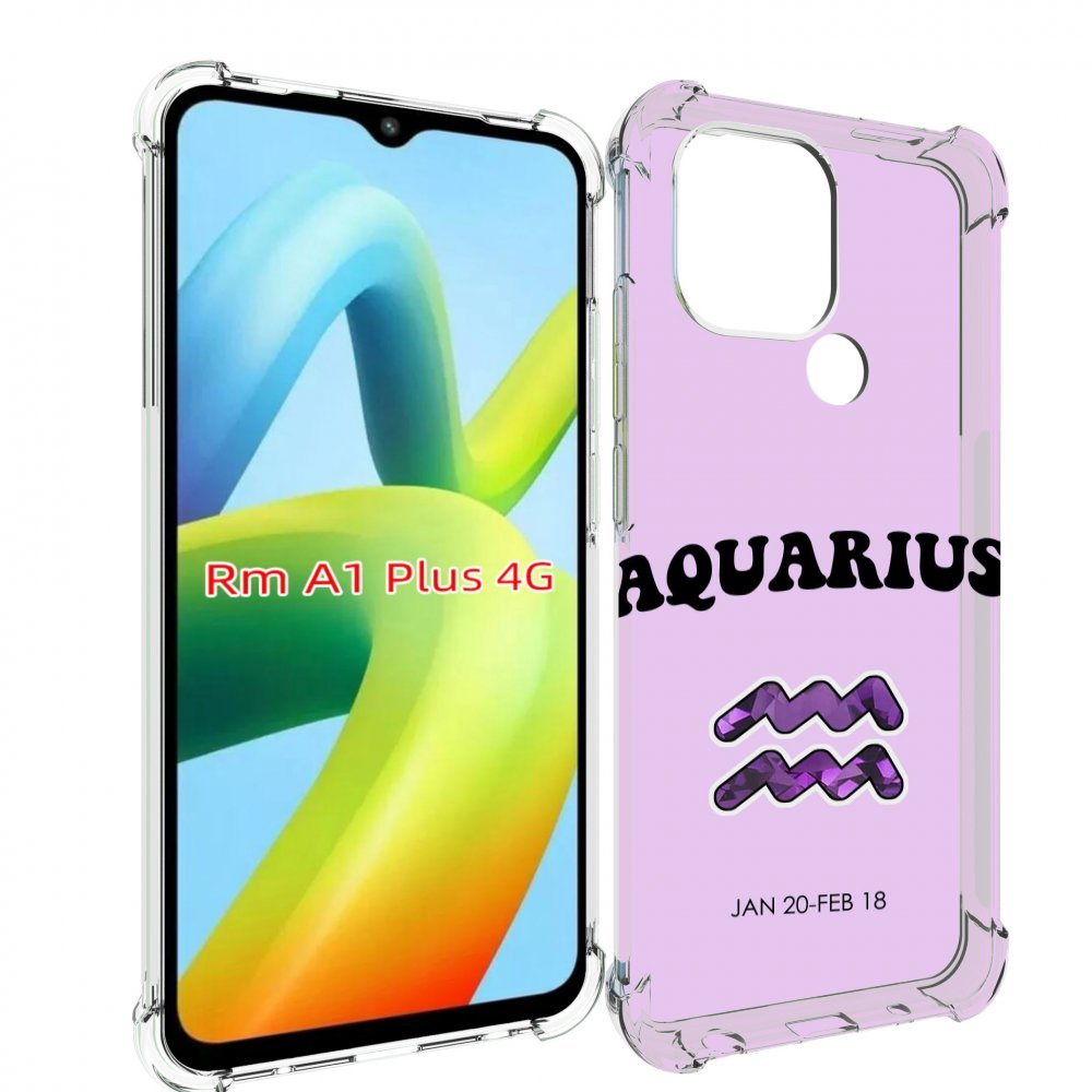

Чехол MyPads знак зодиака водолеи 4 для Xiaomi Redmi A1 Plus +, Прозрачный, Tocco