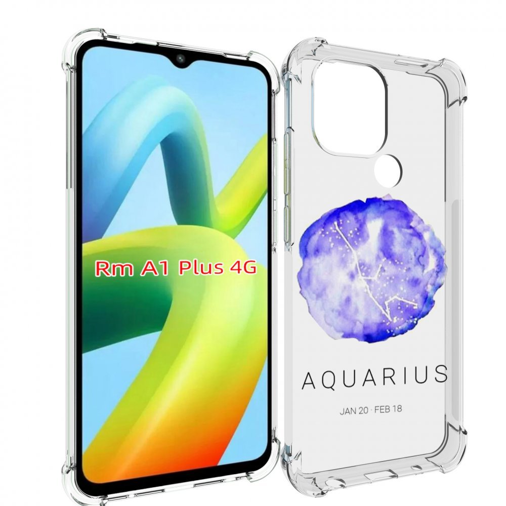 

Чехол MyPads знак зодиака водолеи 5 для Xiaomi Redmi A1 Plus +, Прозрачный, Tocco