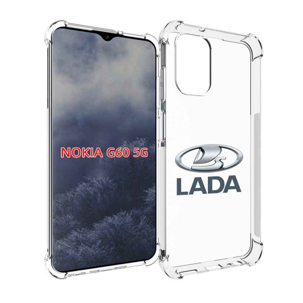 

Чехол MyPads Lada-ваз-4 мужской для Nokia G60 5G, Прозрачный, Tocco
