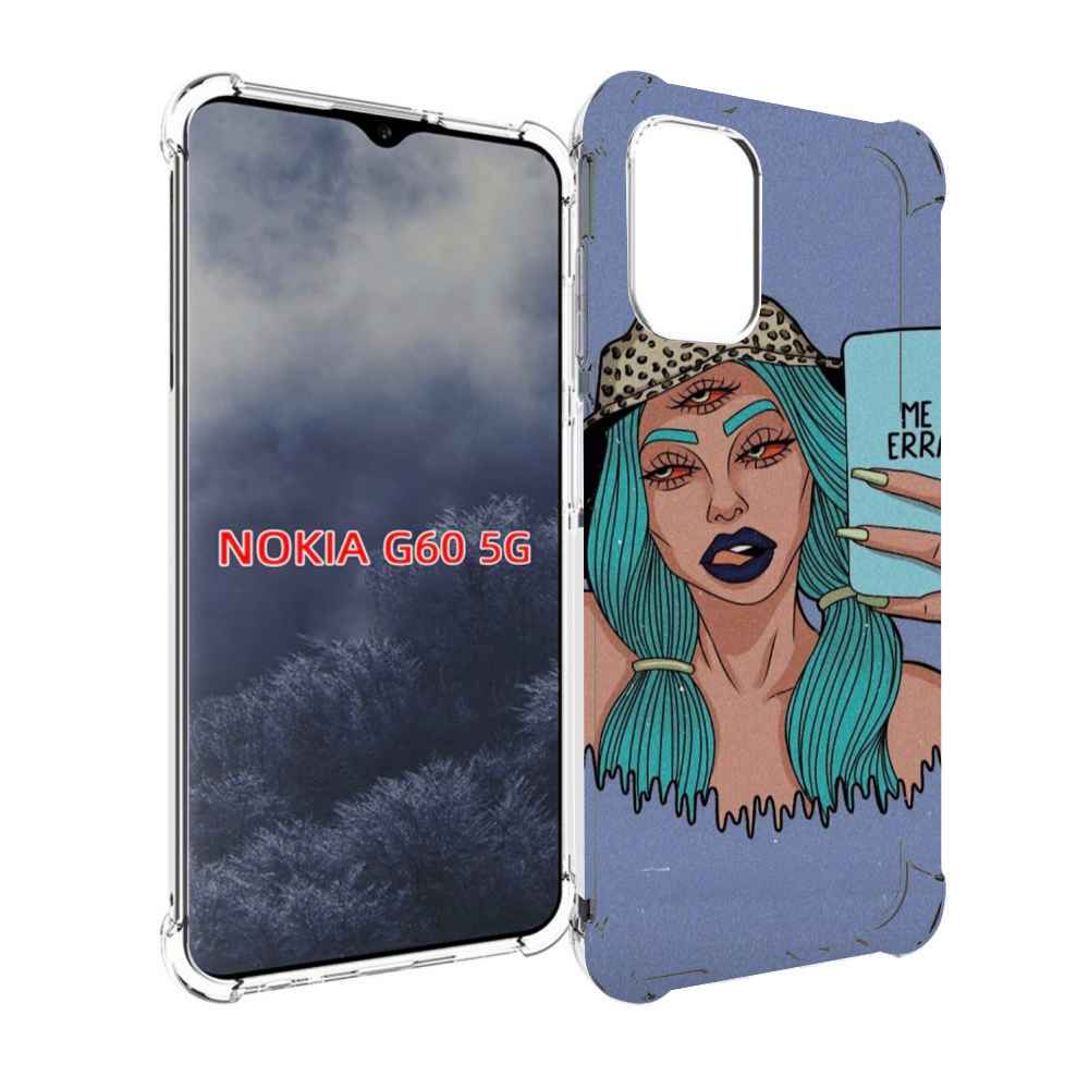 

Чехол MyPads ME Erra женский для Nokia G60 5G, Прозрачный, Tocco