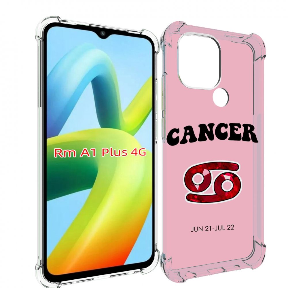 

Чехол MyPads знак зодиака рак 1 для Xiaomi Redmi A1 Plus +, Прозрачный, Tocco