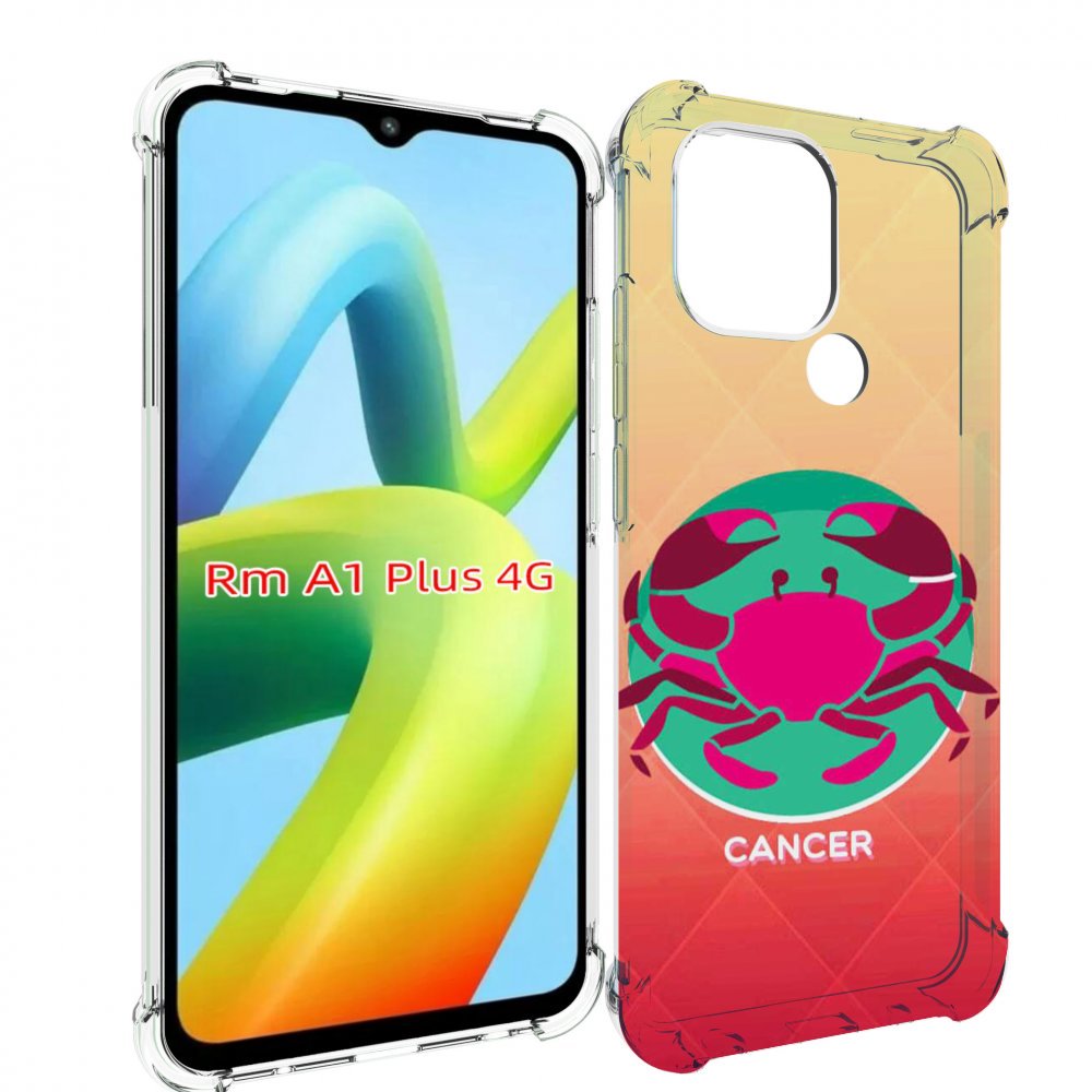 

Чехол MyPads знак зодиака рак 4 для Xiaomi Redmi A1 Plus +, Прозрачный, Tocco