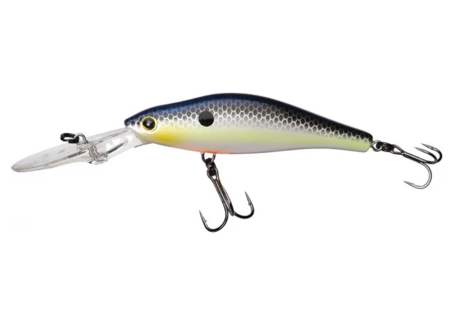 

Воблер F1137 SSH Yo Zuri 3DS SHAD MR 65SP, Черный;желтый, 3DS Shad MR