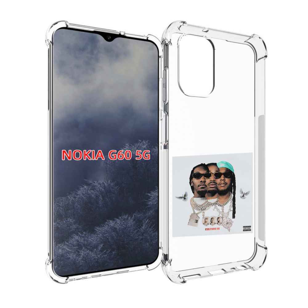 

Чехол MyPads Migos - Culture III для Nokia G60 5G, Прозрачный, Tocco