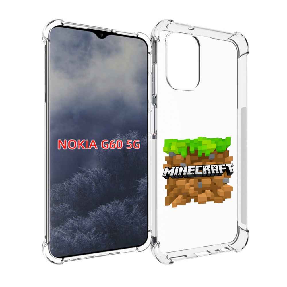 

Чехол MyPads Minecraft-2 для Nokia G60 5G, Прозрачный, Tocco