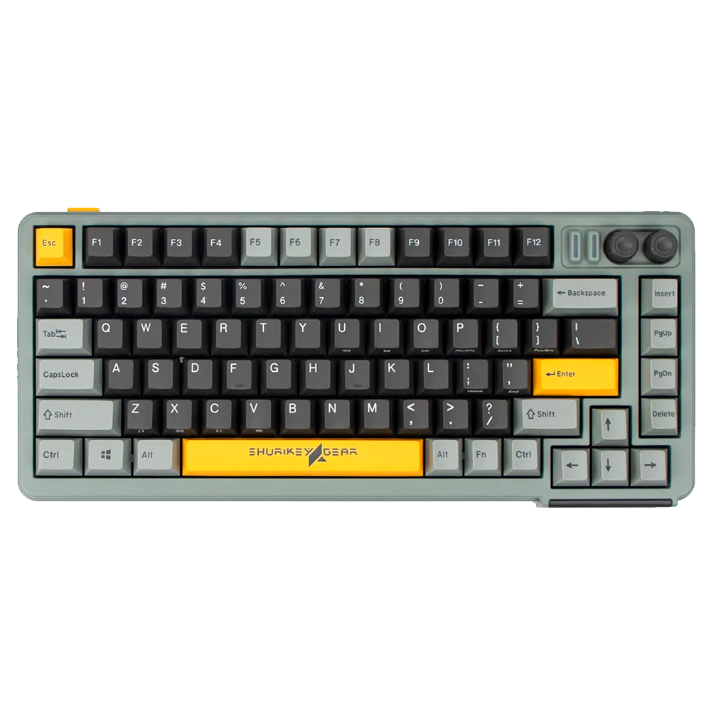 Проводная/беспроводная игровая клавиатура Varmilo Shurikey Saizo 001 EC v2 Gray