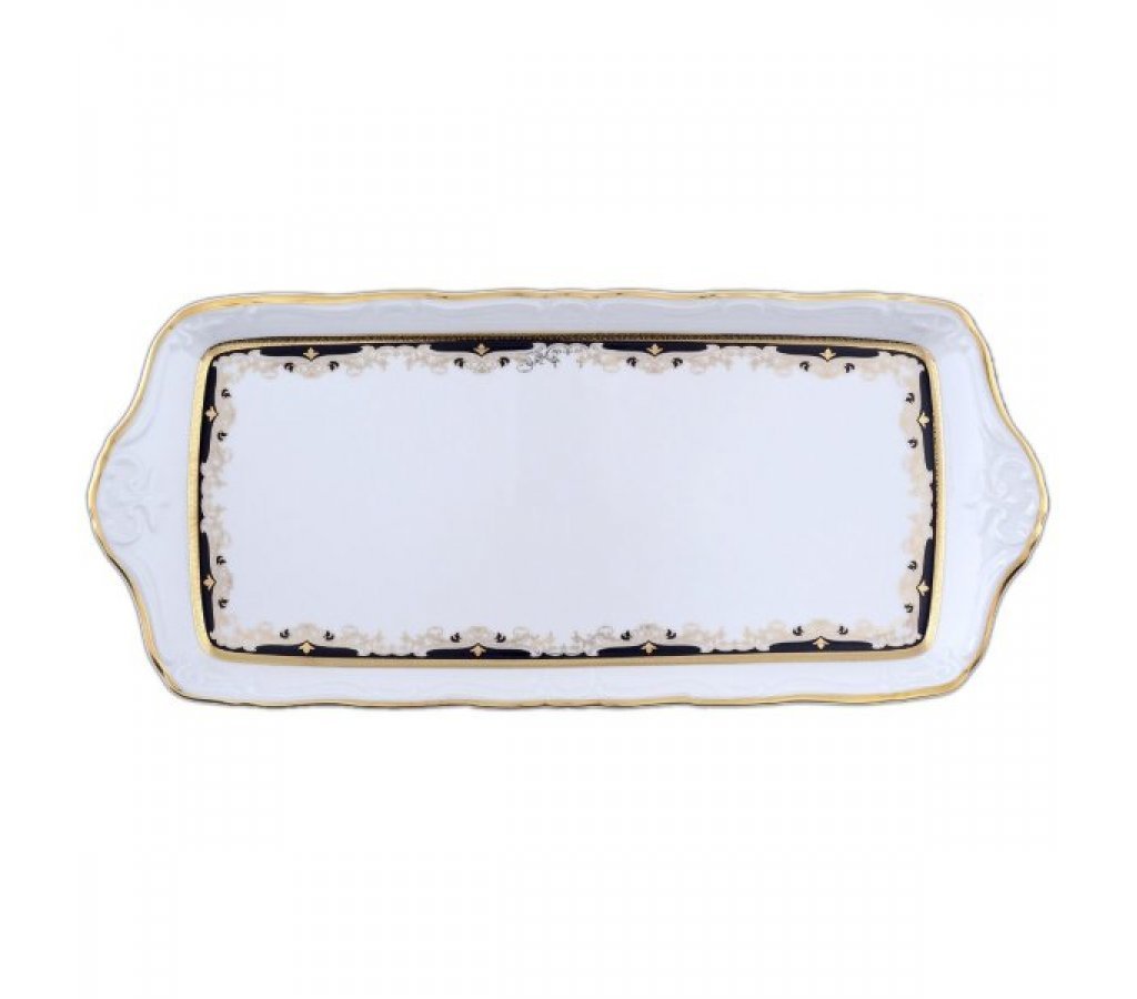 

Поднос 38 см Thun Мария Луиза Синяя лилия, 16400-02