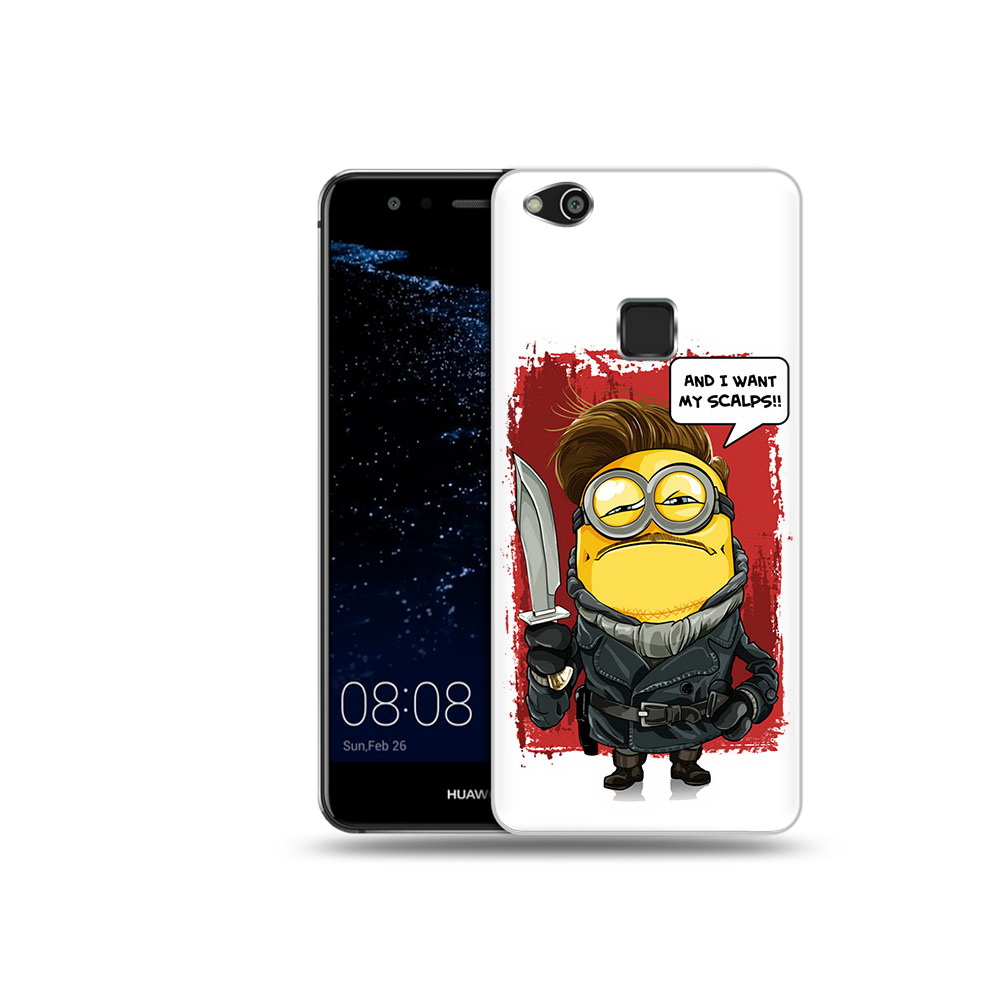 

Чехол MyPads Tocco для Huawei P10 Lite миньон убийца (PT62135.59.477), Прозрачный, Tocco