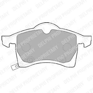 

Колодки дисковые п. Opel Astra 1.8i-2.2i/TDi 98> LP1309