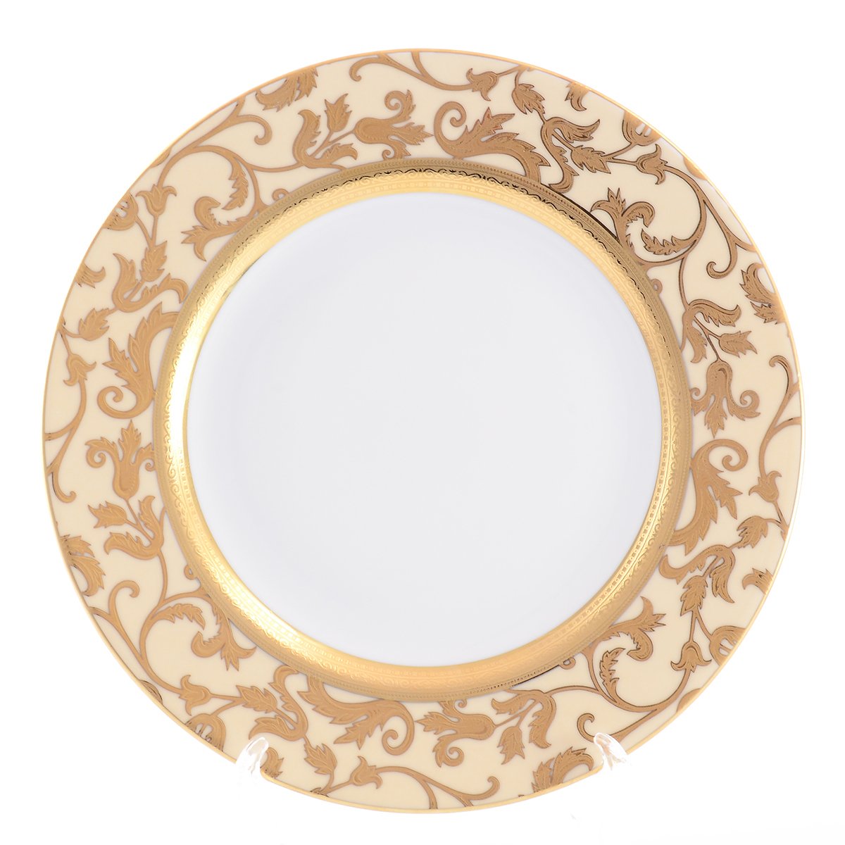 

Набор тарелок 21 см Falkenporzellan Tosca Creme Gold 6 шт, 16787-02