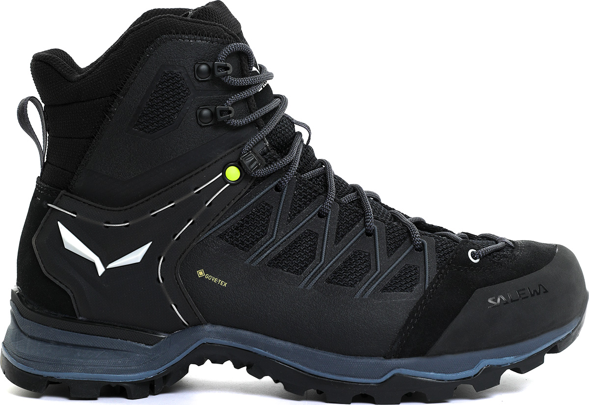 

Ботинки Salewa Mtn Trainer Lite Mid Gore-Tex Men's, Black/Black, 7 UK, Черный;синий, Mtn Trainer Lite Mid Gore-Tex Men's