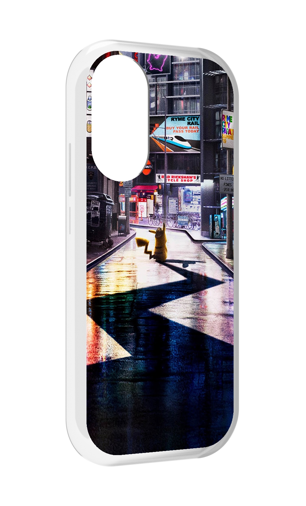 

Чехол MyPads Пикачу-в-городе для Honor X7, Прозрачный, Tocco