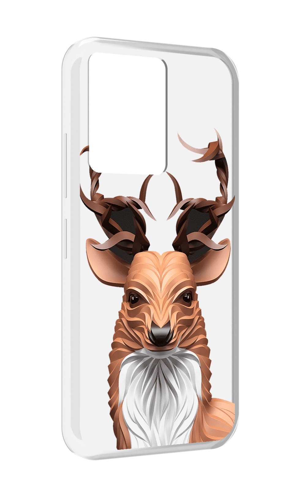 

Чехол MyPads 3D-олень для Infinix Note 12 5G X671 / Note 12 Pro 5G, Прозрачный, Tocco
