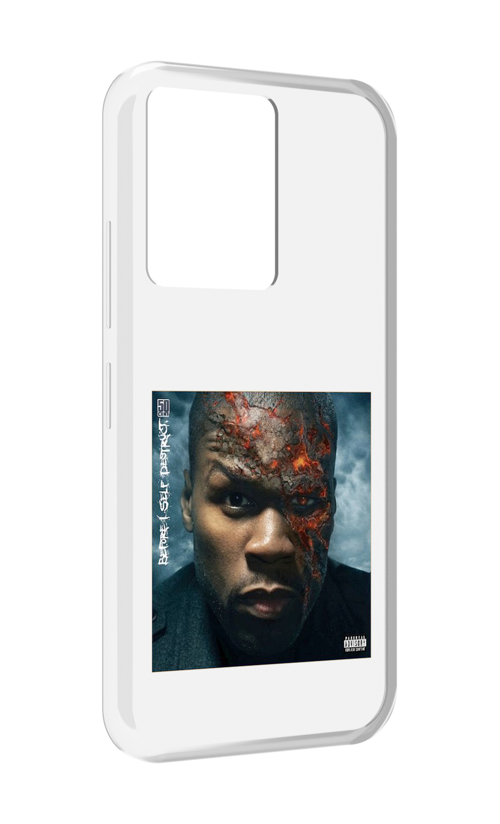 

Чехол MyPads 50 Cent - Before I Self Destruct мужской для Infinix Note 12 5G X671, Прозрачный, Tocco