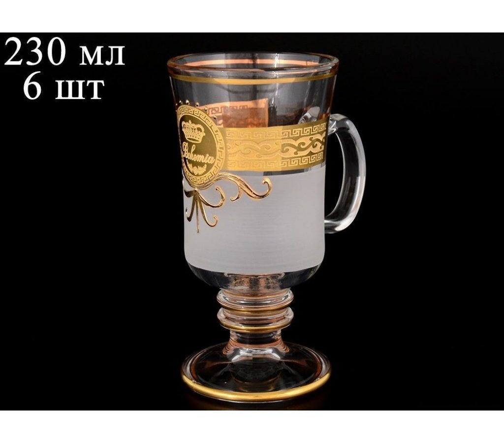 

Набор кружек Версаче Богемия А-М 230 мл Bohemia Crystal 6 шт, 22349-02