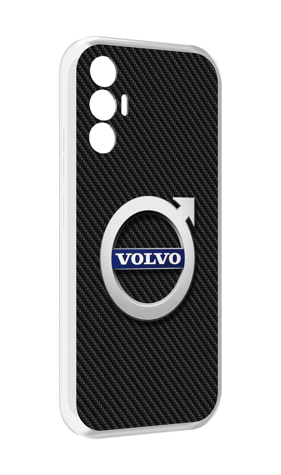 

Чехол Mypads Volvo 3 Для Tecno Pova 3, Прозрачный, Tocco
