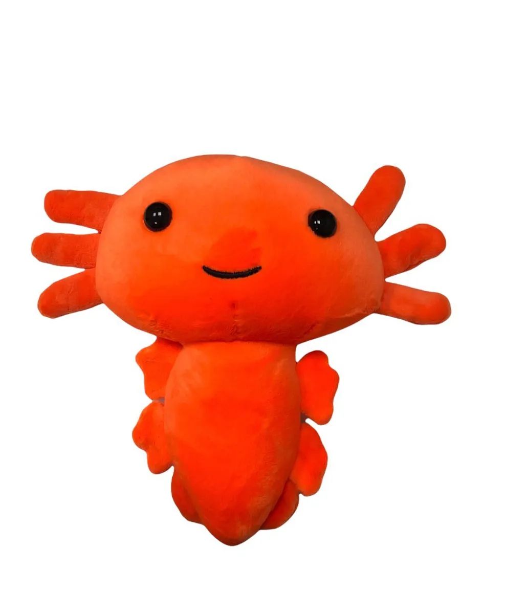 Мягкая игрушка Аксолотль оранжевый 81224/2 мягкая игрушка pixel crew 2 пиксельный аксолотль pixel axolotl 34 см