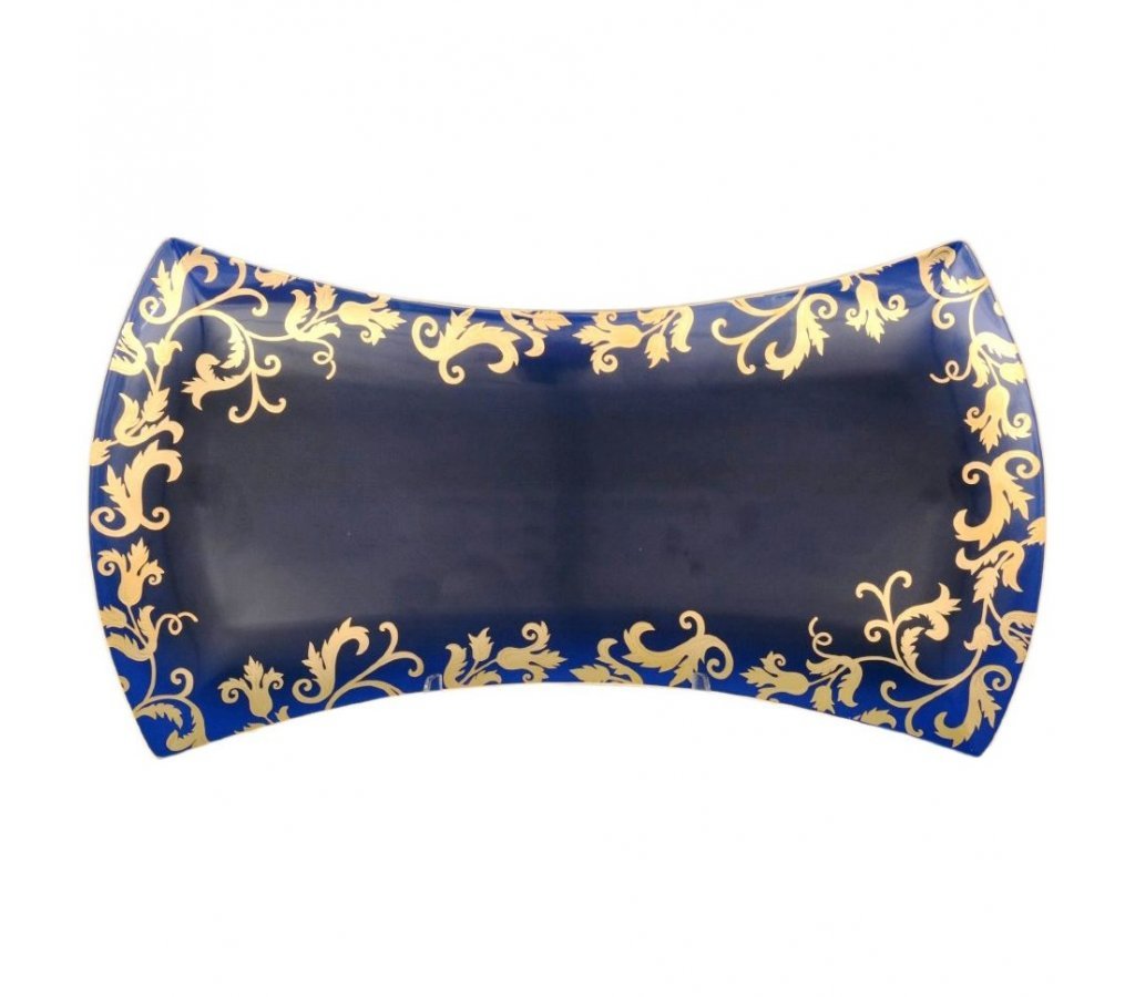 

Блюдо 45 см Falkenporzellan Tosca Blueshade Gold, Синий, 25206-02