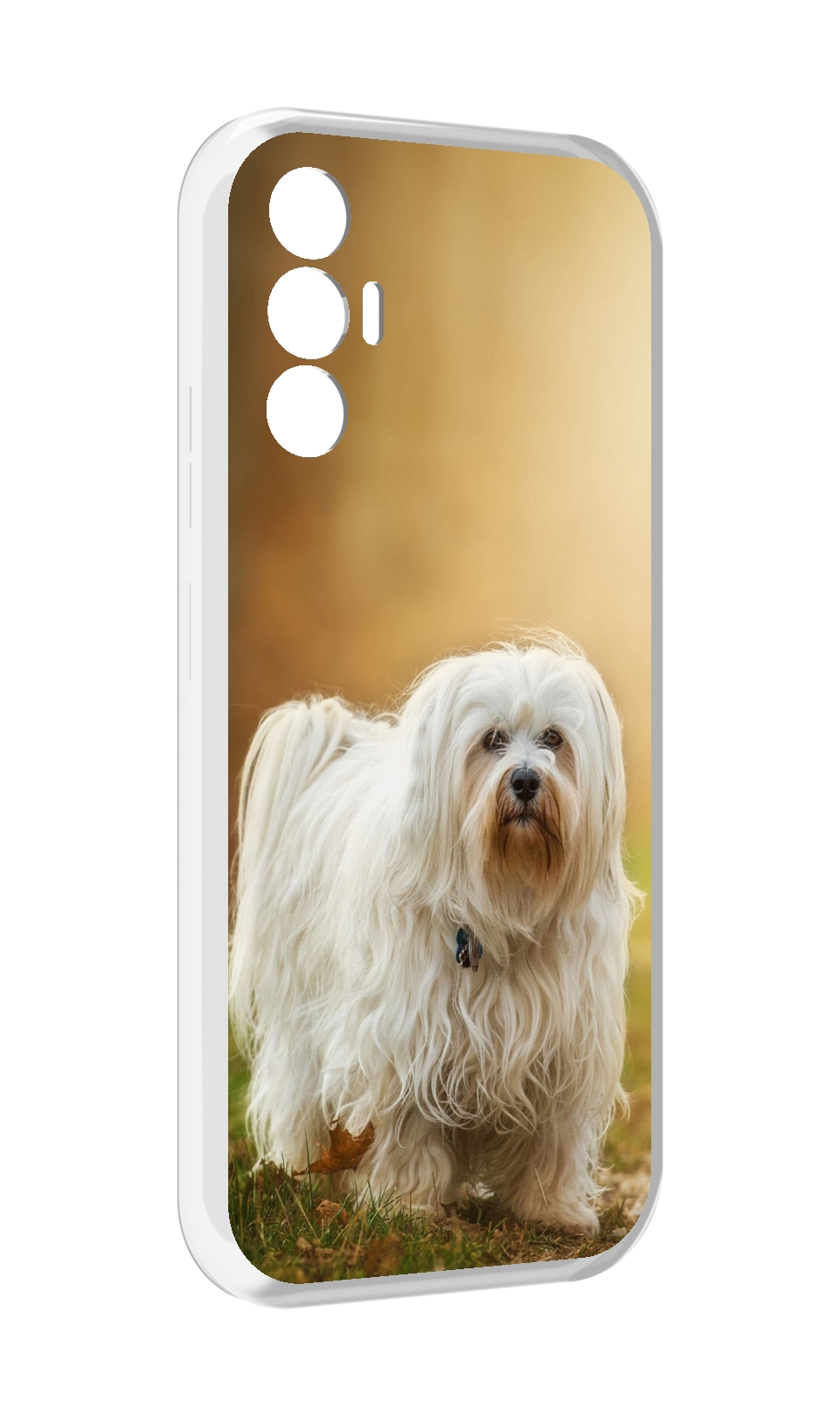 

Чехол MyPads гаванскии бишон для Tecno Pova 3, Прозрачный, Tocco