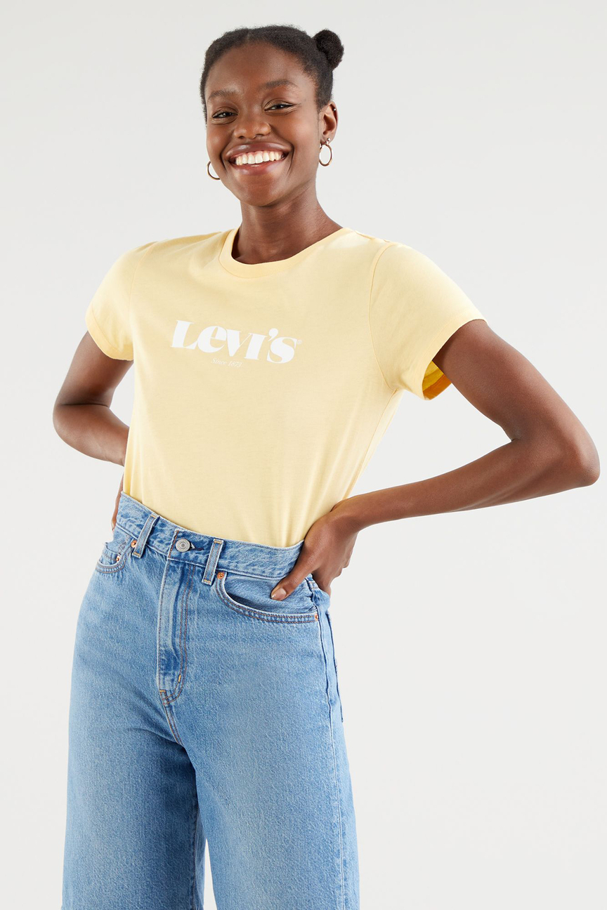 фото Футболка женская levi's 17369-1260 желтая 46