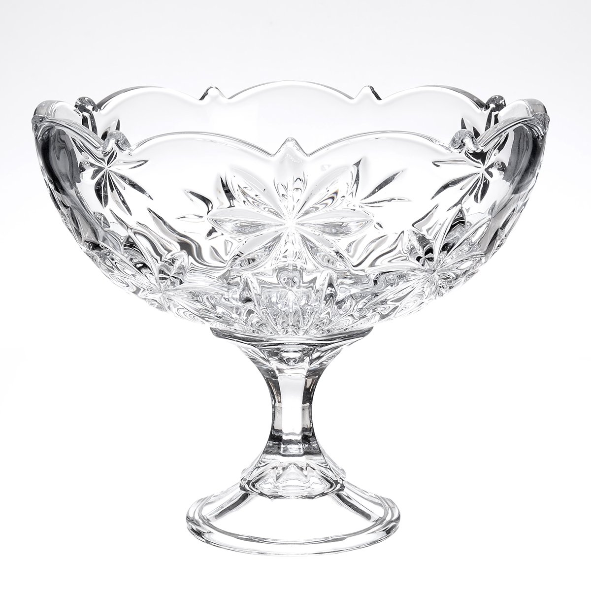 

Конфетница 22 см на ножке PERSEUS-NOVA Crystalite Bohemia, Прозрачный, 25215-02