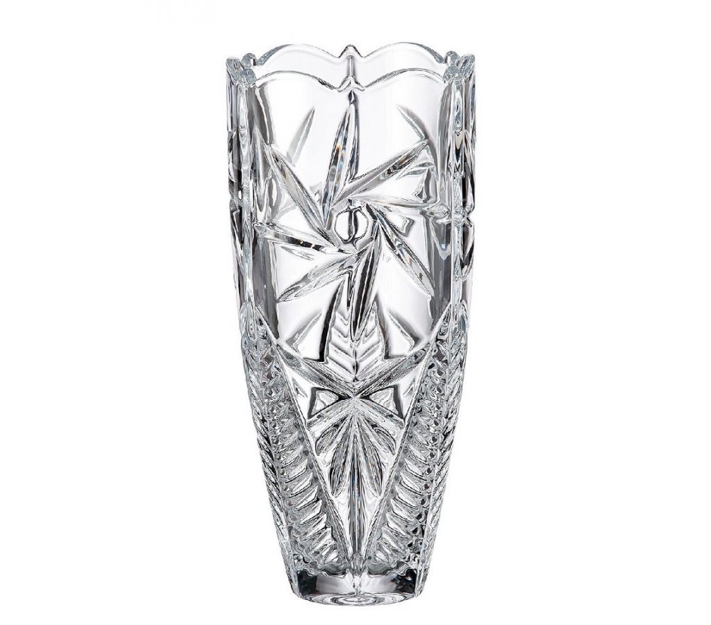 

Ваза для цветов 30 см Pinwheel Crystalite Bohemia широкая, 26984-02