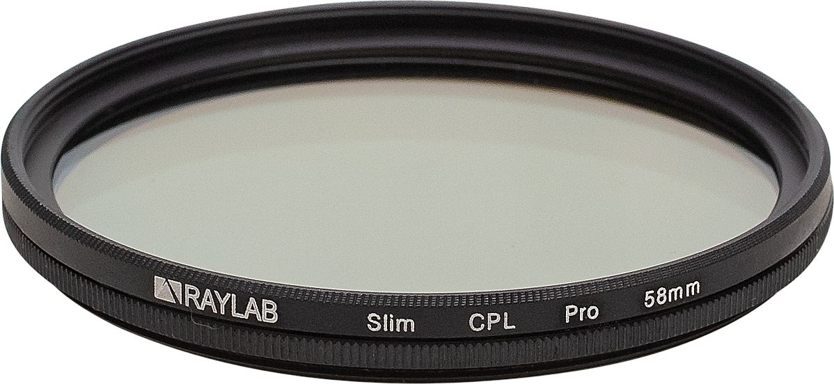 Фильтр поляризационный RayLab CPL Slim Pro 58 мм