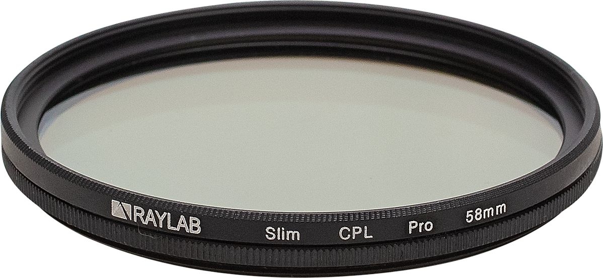 Фильтр поляризационный RayLab CPL Slim Pro 58 мм 1631₽