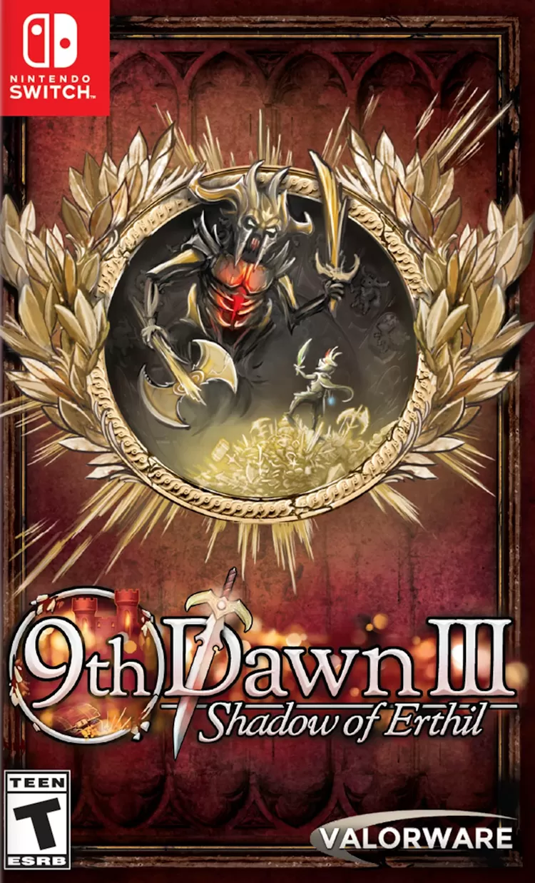 

Игра 9th Dawn III Shadow of Erthil (Nintendo Switch, полностью на иностранном языке), 9th Dawn III Shadow of Erthil