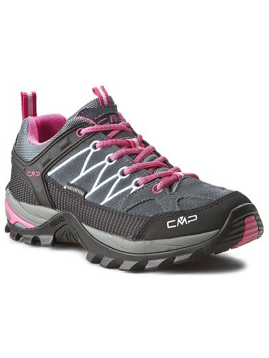 

Кроссовки женские CMP Rigel Low Wmn Treking Shoe Wp 3Q13246 серые 38 EU, Серый, Rigel Low Wmn Treking Shoe Wp 3Q13246
