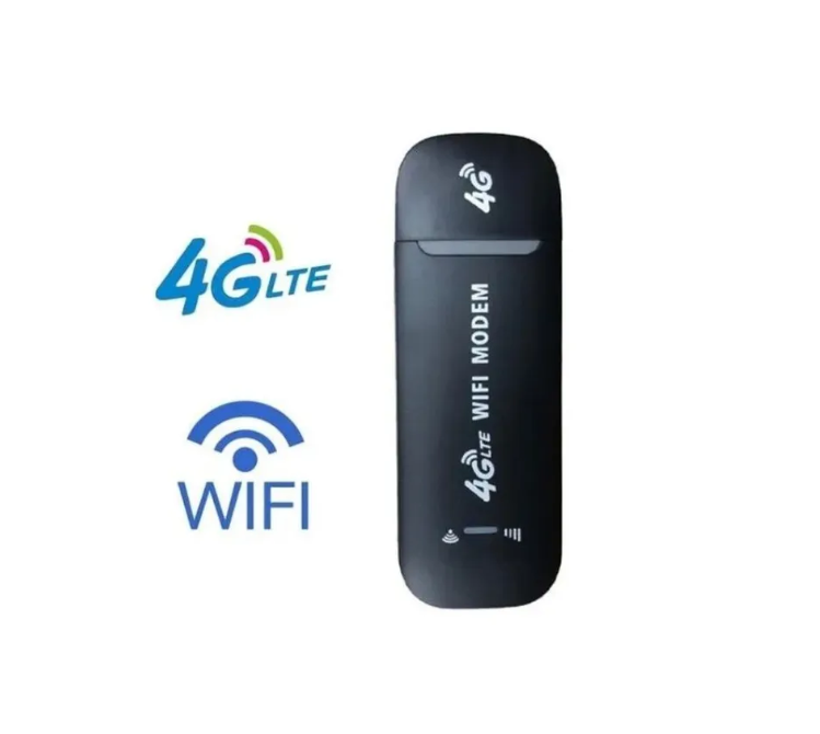 USB Модем NoBrand с WiFi DMM001 черный