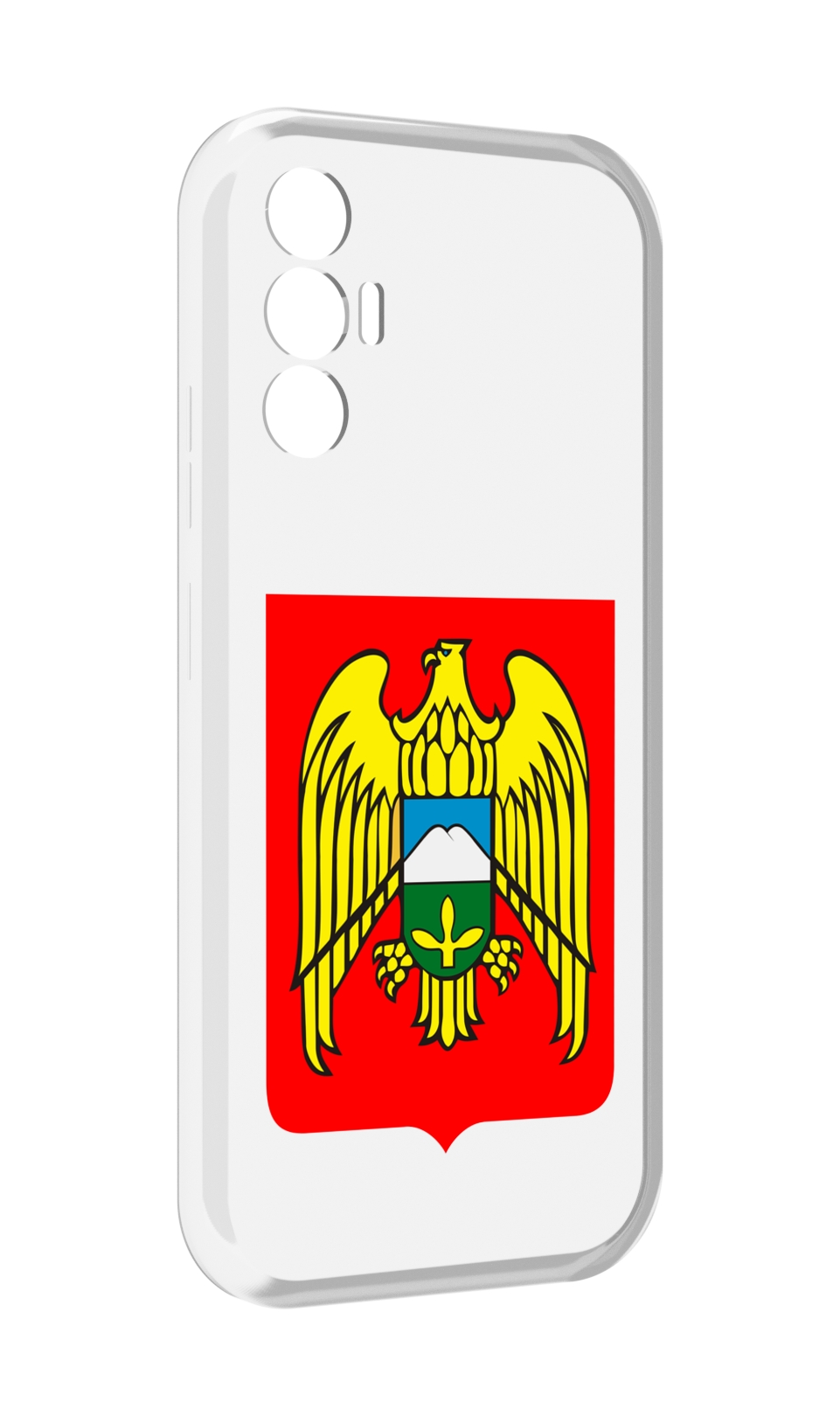 

Чехол MyPads герб-кабардино-балкария-нальчик для Tecno Pova 3, Прозрачный, Tocco